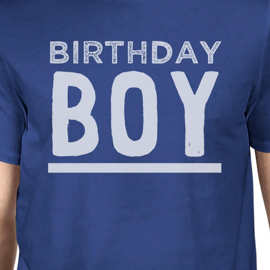 Birthday Boy Mens Royal Blue Shirt