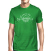 And So The Adventure Begins Mens Green Shirt