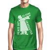 Graduated Dab Dance Mens Green Shirt