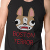 Boston Terror Terrier Mens Black Tank Top