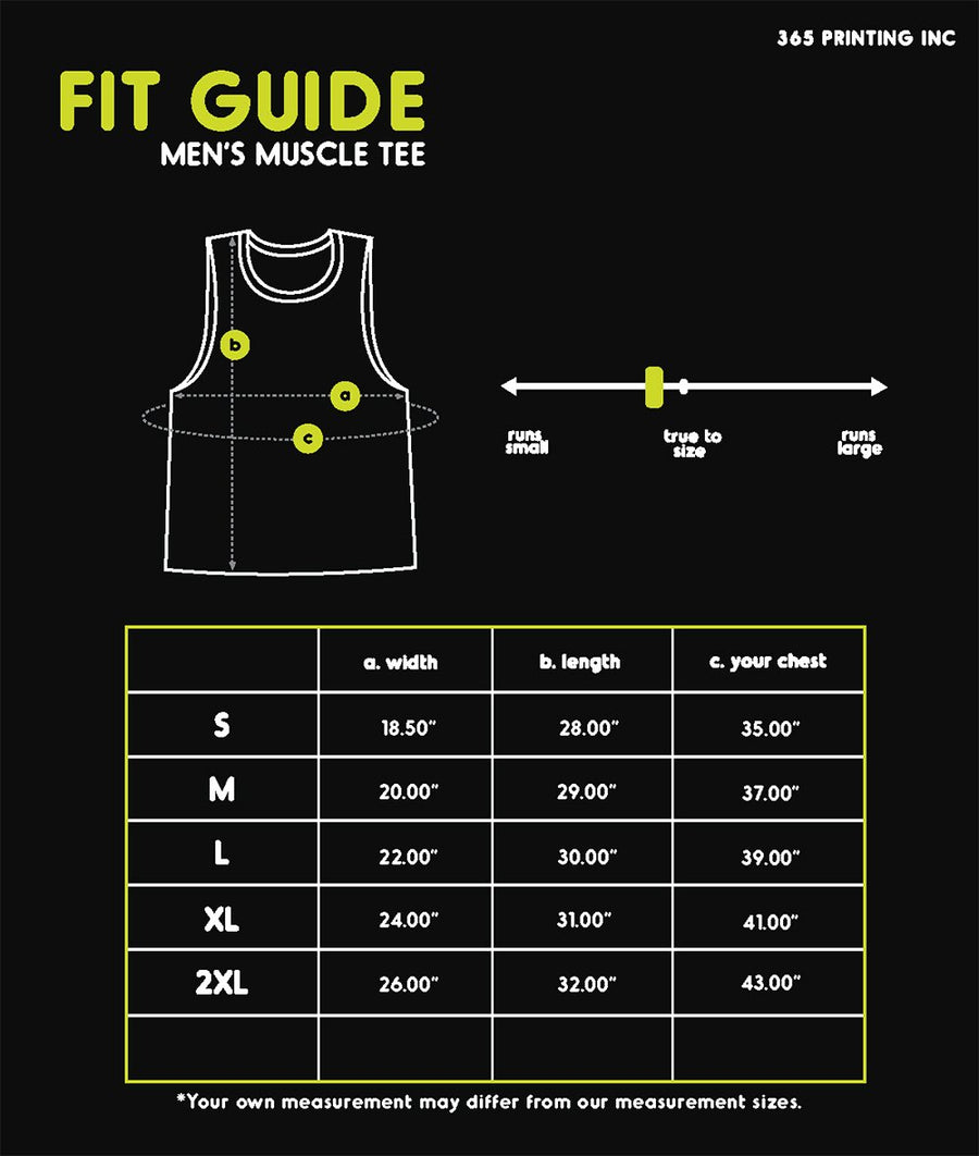 Crayon Mens Black Muscle Top