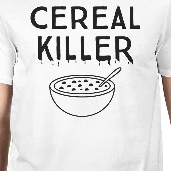 Cereal Killer Mens White Shirt