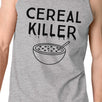 Cereal Killer Mens Grey Tank Top