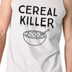 Cereal Killer Mens White Tank Top
