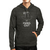 Let's Hang Out Bat Dark Grey Hoodie
