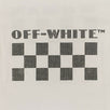 Cotton Checkerboard T-Shirt - White