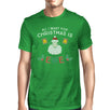 All I Want For Christmas Is Ewe Mens Green Shirt