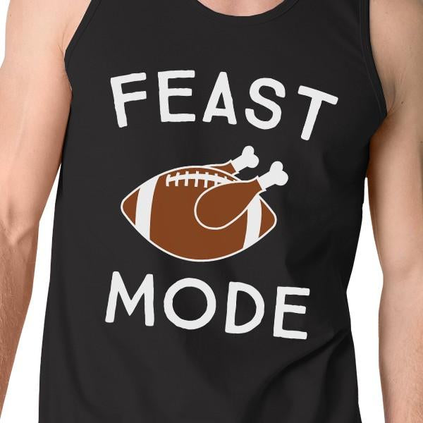 Feast Mode Mens Black Tank Top