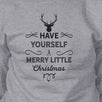 Have Yourself A Merry Little Christmas Grey Sweatshirt