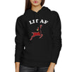 Lit Af Black Hoodie