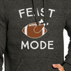 Feast Mode Dark Grey Hoodie