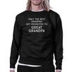 Only The Best Grandpas Get Promoted To Great Grandpa Black Sweatshirt