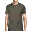 My Ugly Sweater Pattern Mens Dark Grey Shirt