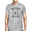 Bearry Christmas Bear Mens Grey Shirt