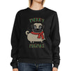Merry Pugmas Pug Black Sweatshirt