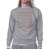 My Ugly Sweater Pattern Grey Sweatshirt