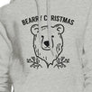 Bearry Christmas Bear Grey Hoodie