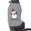 Some People Are Worth Melting For Snowman Pets Grey Shirt