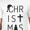 Christmas Letters Mens White Shirt