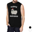 Fleece Navidad Mens Muscle Shirt