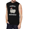 Fleece Navidad Mens Muscle Shirt