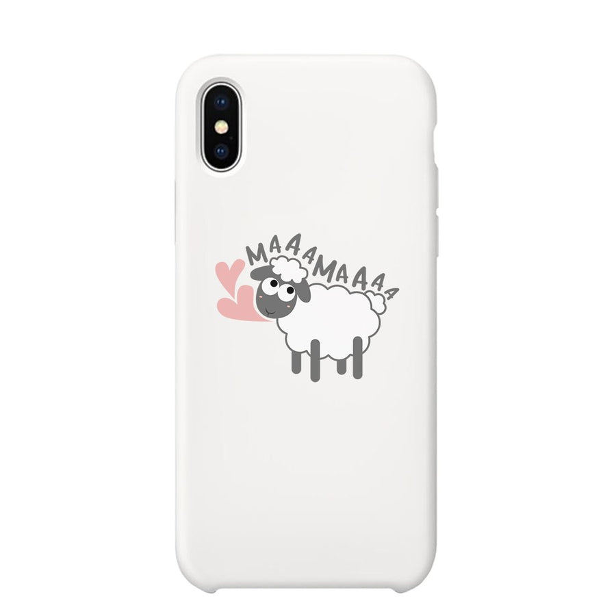 MaaaMaaa Sheep Phone Case Funny Mothers Day Gift Phone Cover Unique