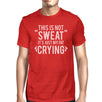 Fat Crying Mens Funny Workout Shirt Work Out Theme T-Shirt Gifts