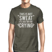 Fat Crying Mens Funny Workout Shirt Work Out Theme T-Shirt Gifts