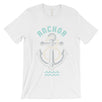 Anchor Hook Mens Unique Graphic Tee Vintage Retro Style T-Shirt
