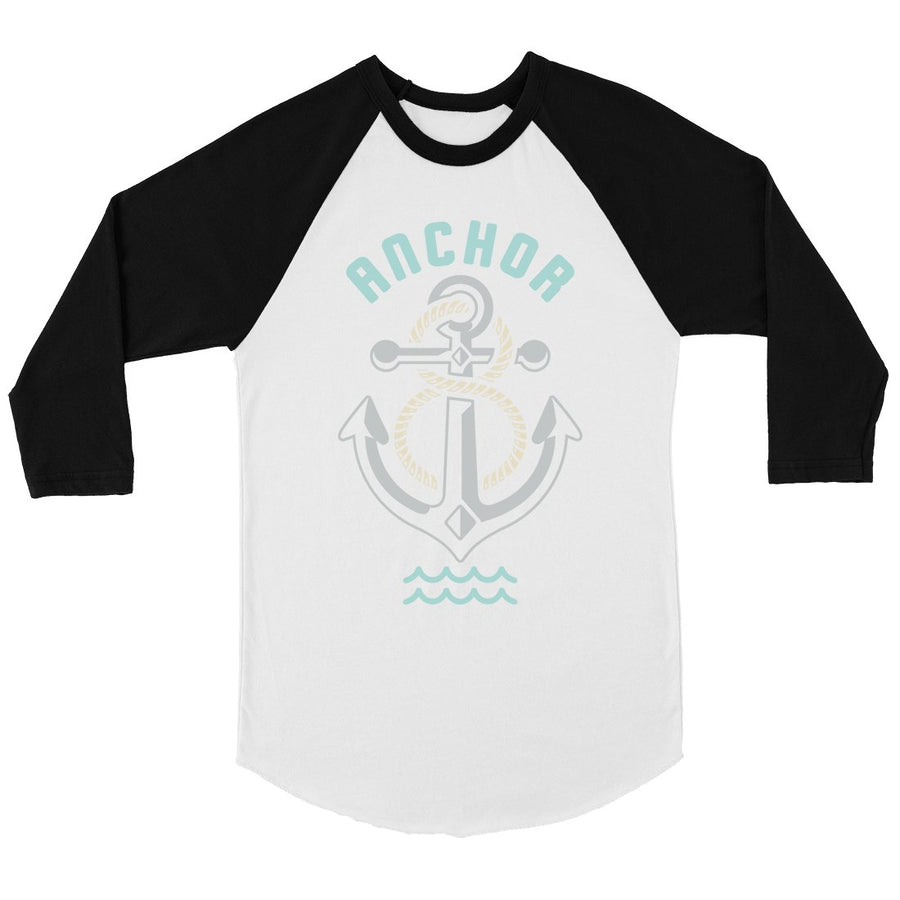 Anchor Hook Mens Baseball Shirt