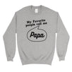 Favorite Call Me Papa Mens/Unisex Fleece Sweatshirt