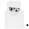Monster With Glasses Mens Muscle Shirt