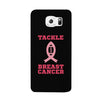 Tackle Breast Cancer Football Black Phone Case