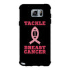Tackle Breast Cancer Football Black Phone Case