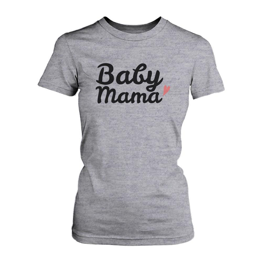 Baby Mama Tshirts Cute Graphic Shirt for New Mom Mother's Day Gift Idea