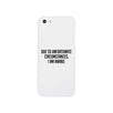 I'm Awake White Ultra Slim Cute Phone Cases For Apple, Samsung Galaxy, LG, HTC