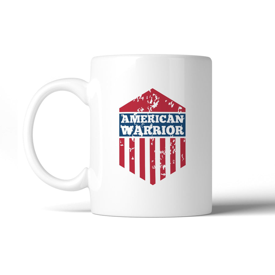 American Warrior US Flag Mug Patriotic Gift Mug Dishwasher Safe
