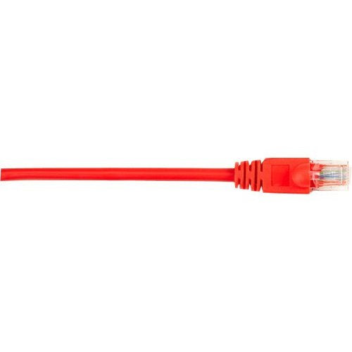 Black Box CAT5e Value Line Patch Cable, Stranded, Red, 25-ft. (7.5-m)