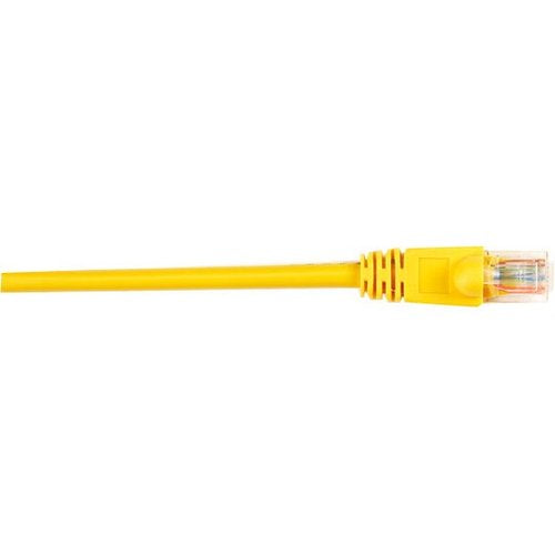 Black Box CAT5e Value Line Patch Cable, Stranded, Yellow, 25-ft. (7.5-m)