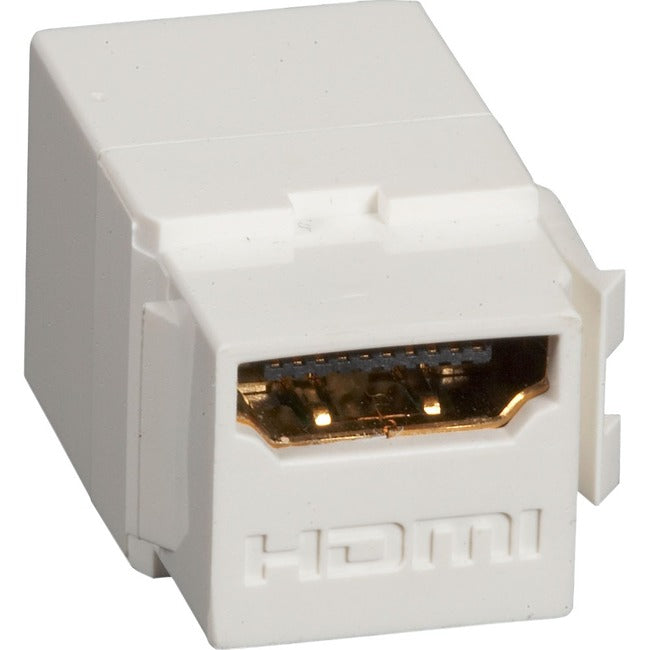 Black Box GigaStation2 Snap Fitting - HDMI, Female/Female, Office White