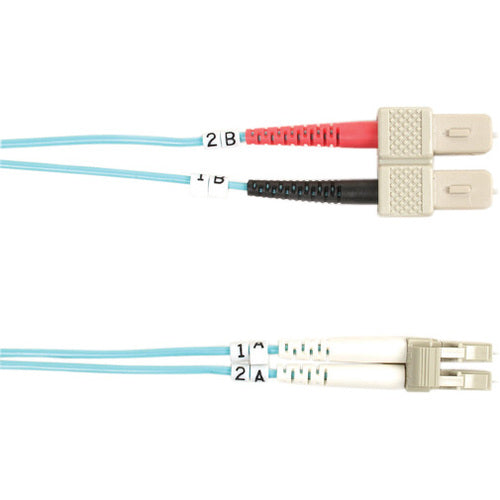 Black Box 10-GbE 50-Micron Multimode Value Line Patch Cable, SC-LC, 1-m (3.2-ft.)