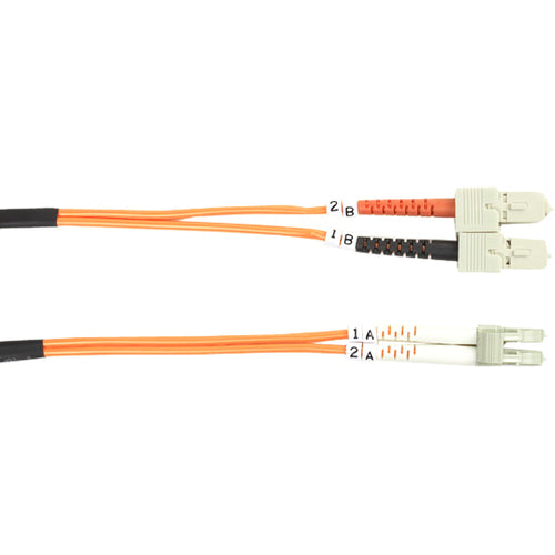Black Box 62.5-Micron Multimode Value Line Patch Cable, SC-LC, 1-m (3.2-ft.)