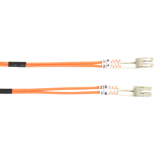 Black Box 62.5-Micron Multimode Value Line Patch Cable, LC-LC, 2-m (6.5-ft.)