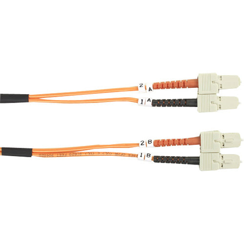 Black Box 62.5-Micron Multimode Value Line Patch Cable, SC-SC, 5-m (16.4-ft.)