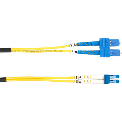 Black Box Single-Mode Value Line Patch Cable, SC-LC, 1-m (3.2-ft.)