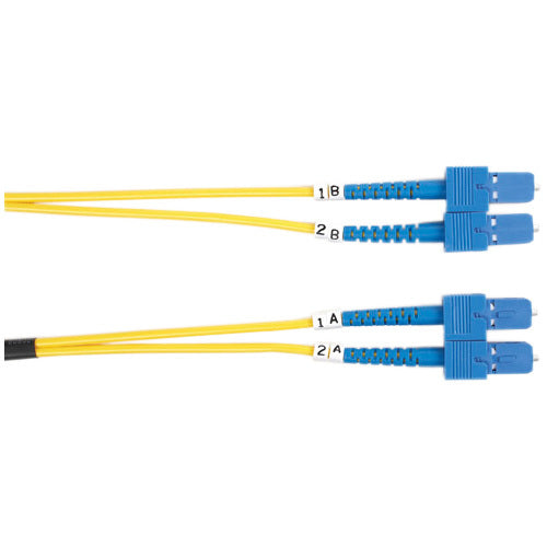 Black Box Single-Mode Value Line Patch Cable, SC-SC, 1-m (3.2-ft.)