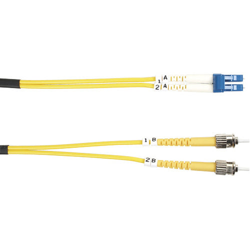 Black Box Single-Mode Value Line Patch Cable, ST-LC, 5-m (16.4-ft.)