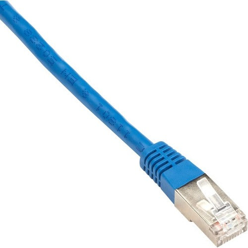 Black Box CAT6 250-MHz Shielded, Stranded Cable SSTP (PIMF), PVC, Blue, 3-ft. (0.9-m)