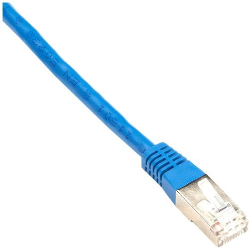 Black Box CAT6 250-MHz Shielded, Stranded Cable SSTP (PIMF), PVC, Blue, 20-ft. (6.0-m)
