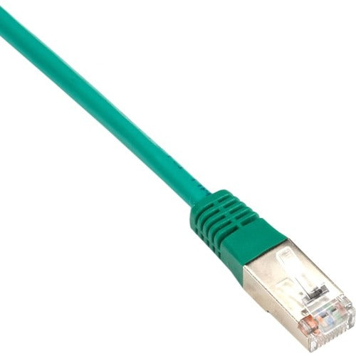 Black Box CAT6 250-MHz Shielded, Stranded Cable SSTP (PIMF), PVC, Green, 10-ft. (3.0-m)